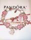 Authentic Pandora Sterling Silver Bracelet With Heart, Butterflies European Charm