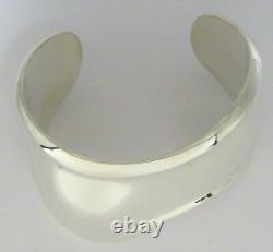 Authentic Tiffany & Co. Elsa Peretti Sterling Silver Bone Cuff Bracelet Right