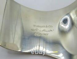 Authentic Tiffany & Co. Elsa Peretti Sterling Silver Bone Cuff Bracelet Right