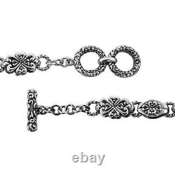 BALI LEGACY 925 Sterling Silver Lion Bracelet Jewelry Gift for Women Size 7.25