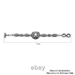 BALI LEGACY 925 Sterling Silver Lion Bracelet Jewelry Gift for Women Size 7.25