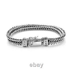 BALI LEGACY 925 Sterling Silver Tulang Naga Bracelet Size 7.25 Gift Jewelry