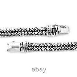 BALI LEGACY 925 Sterling Silver Tulang Naga Bracelet Size 7.25 Gift Jewelry