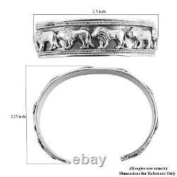 BALI LEGACY Cuff Bangle Bracelet for Women 925 Silver Size 7.5 45.80 Grams