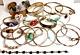Bracelets 384g 25 Ct- Bulk Lot Assorted Sterling, Silver, Silvertone, Alpaca
