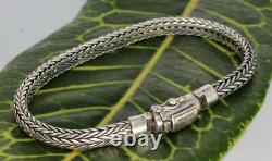 Buddha to Buddha Bracelet Ellen XS. Sterling Silver. 925 Size 7 or 7.5