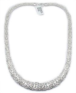 Byzantine Bracelet Necklace Set Sterling Silver QVC