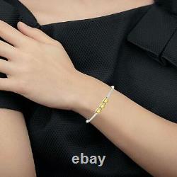 Cape Cod For Women 3 Ball Bracelet 925 Sterling Silver with 14K Gold ALL SIZES