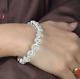 Certified 6mm, 15ct Certified Diamonds Bracelet-great Luster & Sparkle-video