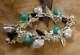 Charm Bracelet Pearl, Agate And Turquoise Gemstones Sterling Silver New 21cm