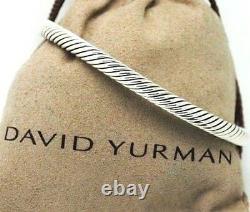 DAVID YURMAN 5mm Renaissance Bracelet Amethyst 14k Gold Sterling Silver