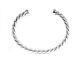 David Yurman Men's Sterling Silver Cable Classic Cuff Bracelet Sz M $475 New