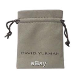 DAVID YURMAN Spiritual Bead Bracelet Sterling Silver with Turquoise 8mm $450