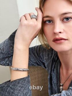 DEVATA Bali 18K Gold Sterling Silver Wheat Paddy Chain Bracelet WHK6715TT S/7.0
