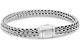Devata Bali Sterling Silver Dragon Bone 7mm Chain Bracelet Dbk5257 M/7.5