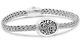 Devata Bali Sterling Silver Hammer Dragon Bone Chain Bracelet Hmk8226 M/7.5