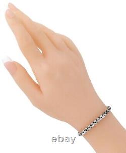 DEVATA Bali Sterling Silver Paddy 5mm Chain Bracelet WHK5235 S/7.0
