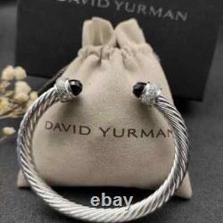 David Yurman 7mm Cable Bracelet with Diamonds