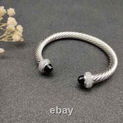 David Yurman 7mm Cable Bracelet with Diamonds