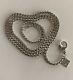 David Yurman Box Chain Necklace With Silver Logo 20 Long 3.6mm