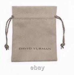 David Yurman Cable Buckle Bracelet With 18k Gold, 5mm 925 Sterling Silver (M)