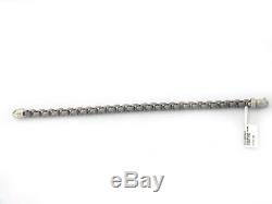 David Yurman Extra Large Box Chain Bracelet in Titanium and Sterling Silver NWT