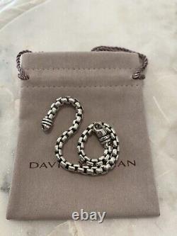 David Yurman Large Box Chain Bracelet 5mm 8Long