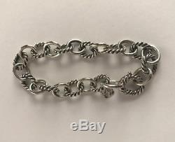 David Yurman Sterling Silver 10mm Medium Oval Link Bracelet