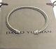 David Yurman Sterling Silver Cable Classics Bracelet Pearls And Diamonds 5mm