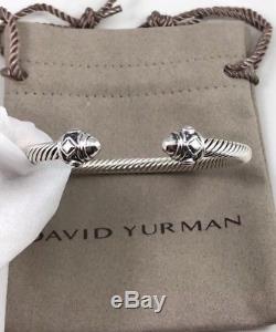 David Yurman Sterling Silver cable 5mm Renaissance Bracelet SIZE Small