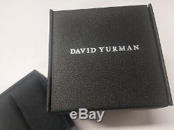 David Yurman X Crossover Sterling Silver 14k Gold Double Cable Bangle Bracelet
