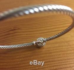 David Yurman chatelaine Bracelet With Citrine 925 Sterling Silver 3mm