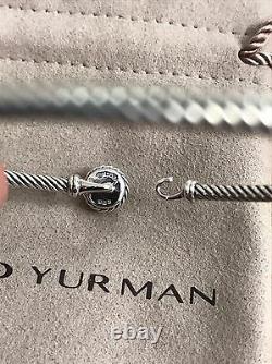 David Yurman chatelaine Bracelet With Morganite 925 Sterling Silver 3mm special