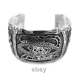 Dia De Los Muertos Jewellery Sterling Silver Maria Belen Taxco Bracelet Cuff