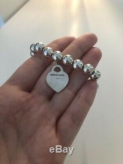 Genuine Tiffany & Co. Sterling Silver Bead Bracelet