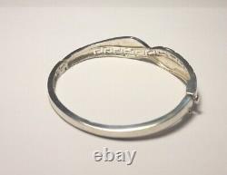 Greek Sterling Silver Key Bracelet
