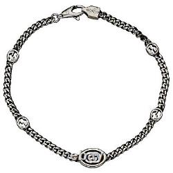 Gucci Men's Bracelet 925 Sterling silver 678657-J8410 8191 Newarticle