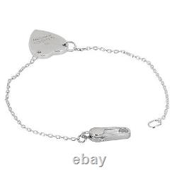 Gucci Unisex Bracelet 925 Sterling silver 223513-J8400 8106-17 Newarticle