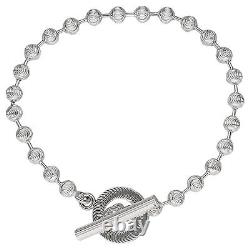 Gucci Unisex Bracelet 925 Sterling silver 602707-J8400 8106 Newarticle