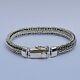 Heavy Mens Chain Bracelet Handmade 10 Mm Snake Chain Solid 925 Sterling Silver