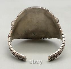 Hefty Bear Themed Sterling Silver Bracelet