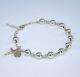 High Polished Round Sterling Silver 7mm Rosary Bracelet Made In The Usa Beads