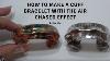 How To Make A Cuff Bracelet With The Air Chased Effect