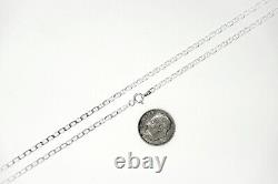 ITALY 925 SOLID Sterling Silver MARINER Chain Necklace or Bracelet 7 36