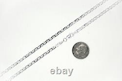 ITALY 925 SOLID Sterling Silver MARINER Chain Necklace or Bracelet 7 36