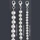 Italy Sterling Silver Cpl Bead Chain Necklace-bead Bracelet- Ball Chain (720)