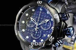 Invicta 54mm Reserve Venom Swiss Chrono Black Blue Two Tone Textured Dial Watch