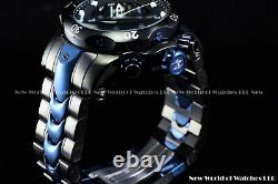 Invicta 54mm Reserve Venom Swiss Chrono Black Blue Two Tone Textured Dial Watch