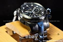 Invicta 54mm Reserve Venom Swiss Chrono Black Blue Two Tone Textured Dial Watch