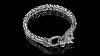 Invicta J0307 Subaqua Dragon Sterling Silver Wheat Ear Bracelet